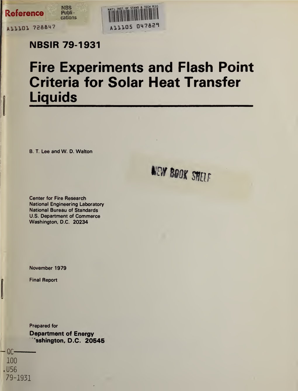 Fire Experiments and Flash Point Criteria for Solar Heat Transfer Liquids