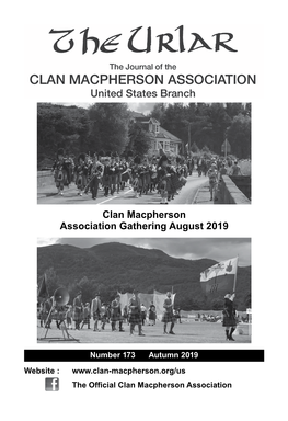 Clan Macpherson Association Gathering August 2019