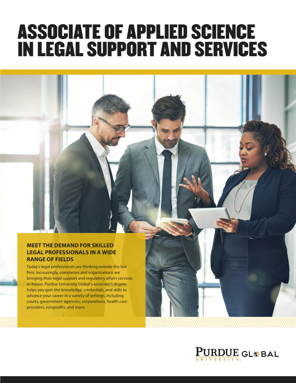 Program Brochure: Associate of Applied Science in Legal Support