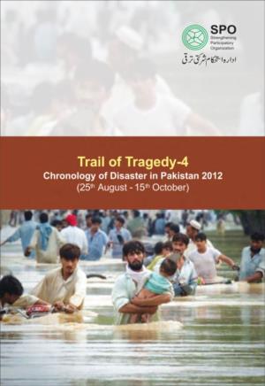4 Chronology of Disaster in Pakistan 2012 (25Th August-15Th October)