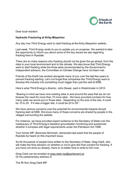 PDF of Letter to Kirby Misperton Residents