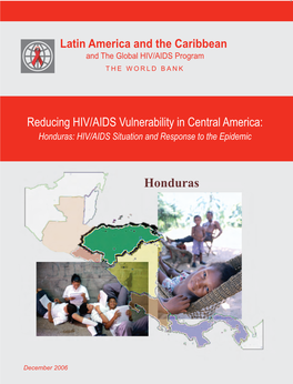 Honduras: HIV/AIDS Situation and Response to the Epidemic
