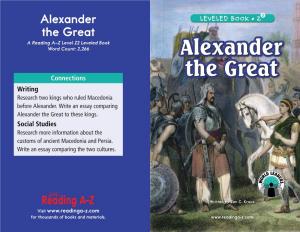 Alexander the Great Alexander the Great