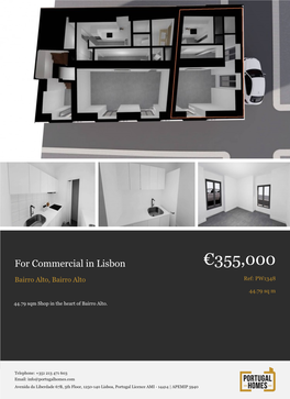 Commercial Property for Sale in Lisbon, Portugal
