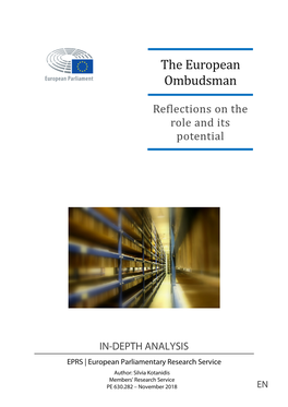 The European Ombudsman