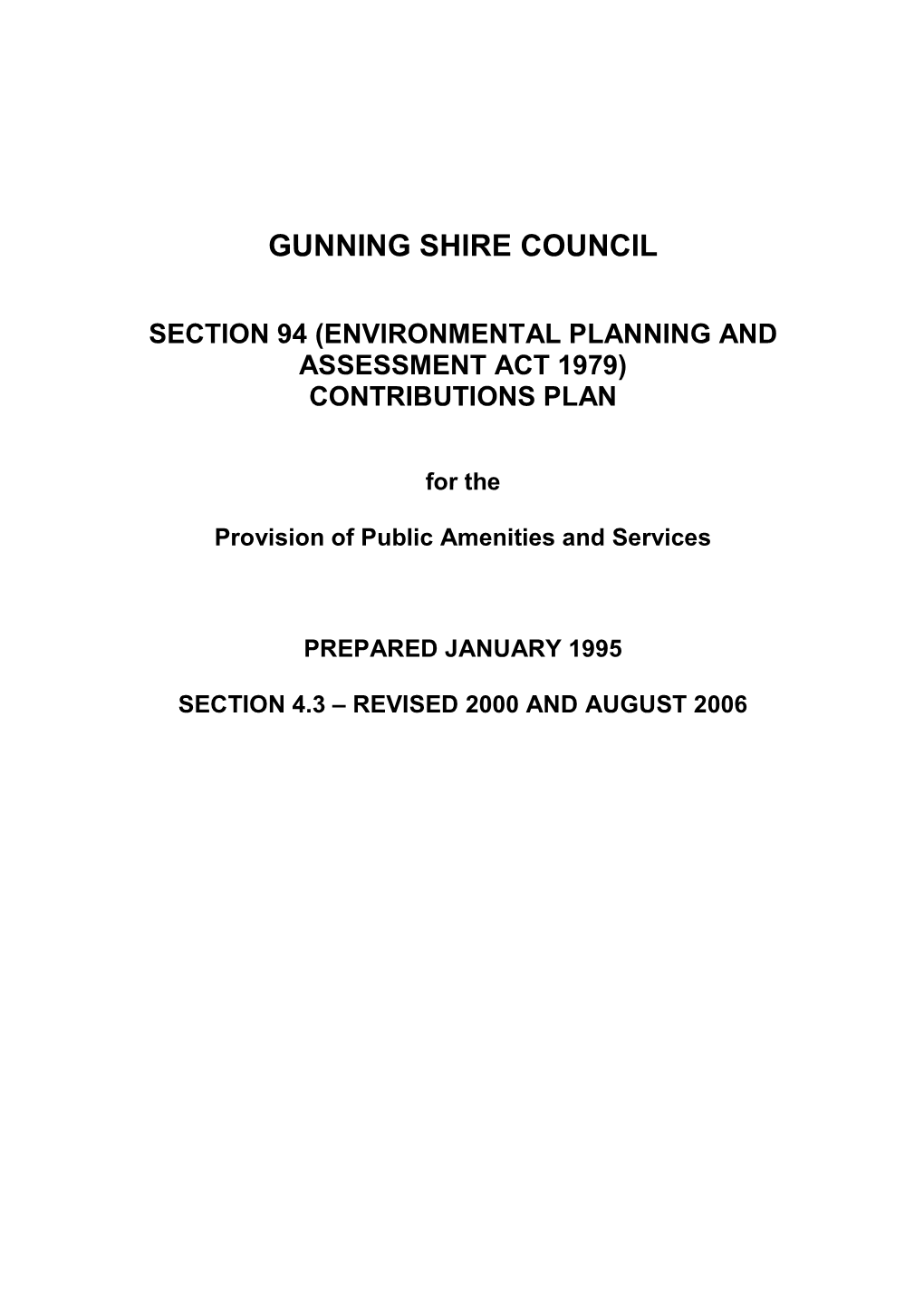 Gunning Shire Council