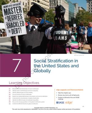 Social Stratification in the United States and Globally 177
