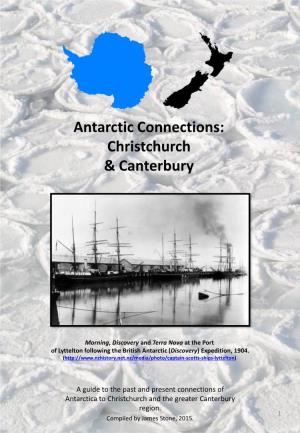 Antarctic Connections: Christchurch & Canterbury