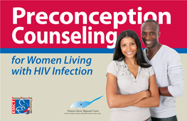 Preconception Counseling for Women Living with HIV Infection