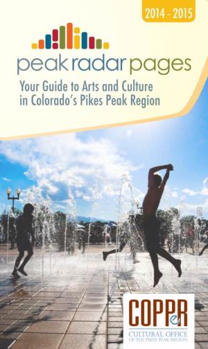 Your Guide to Arts and Culture in Colorado's Pikes Peak Region