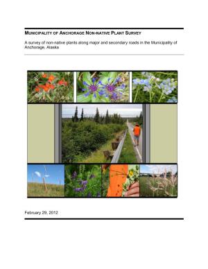 Invasive Plant Inventory and Bird Cherry Control Trials