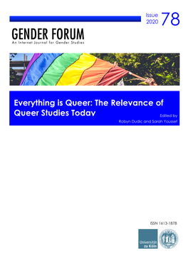 Everything Is Queer: the Relevance Of