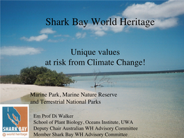 Shark Bay World Heritage