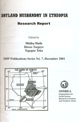 Dryland Husbandry in Ethiopia