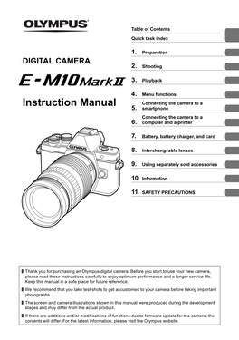 Instruction Manual Connecting the Camera to a 5