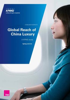 Global Reach of China Luxury