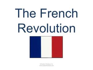 The French Revolution of 1789 Powerpoint Presentation