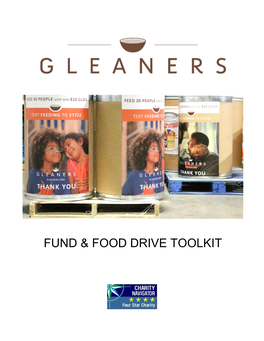 Fund & Food Drive Toolkit