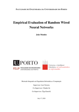 Empirical Evaluation of Random Wired Neural Networks