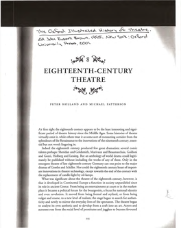 Eighteenth-Century Theatre