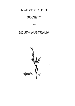 Native Orchid Society of South Australia