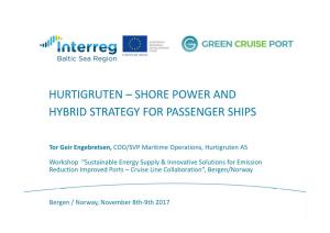 10 Hurtigruten Shore Power and Hybrid Strategy for Passenger Ships