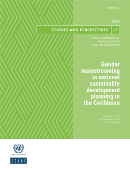 I. Gender Mainstreaming: Concepts and Overview