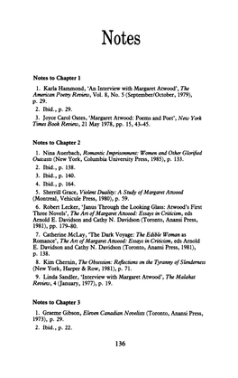 1. Nina Auerbach, Romantic Imprisonment: Women and Other Glorified Outcasts (New York, Columbia University Press, 1985), P