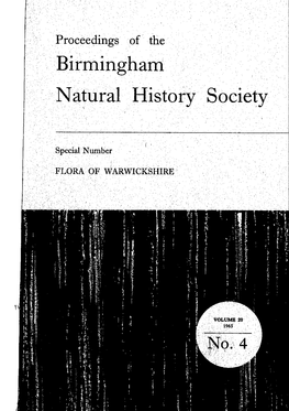 Proceedings Of' the Birmingham