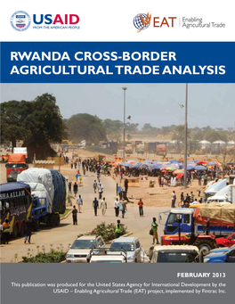 Rwanda Cross-Border Agricultural Trade Analysis