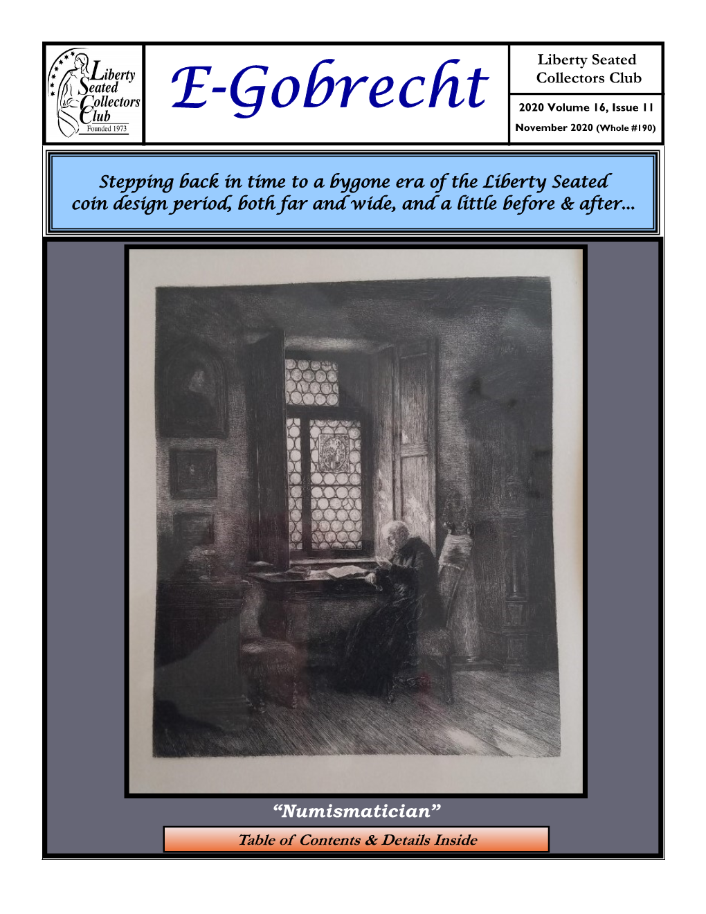 E-Gobrecht 2020 Volume 16, Issue 11 November 2020 (Whole #190)