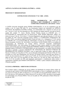 Agência Nacional De Energia Elétrica - Aneel