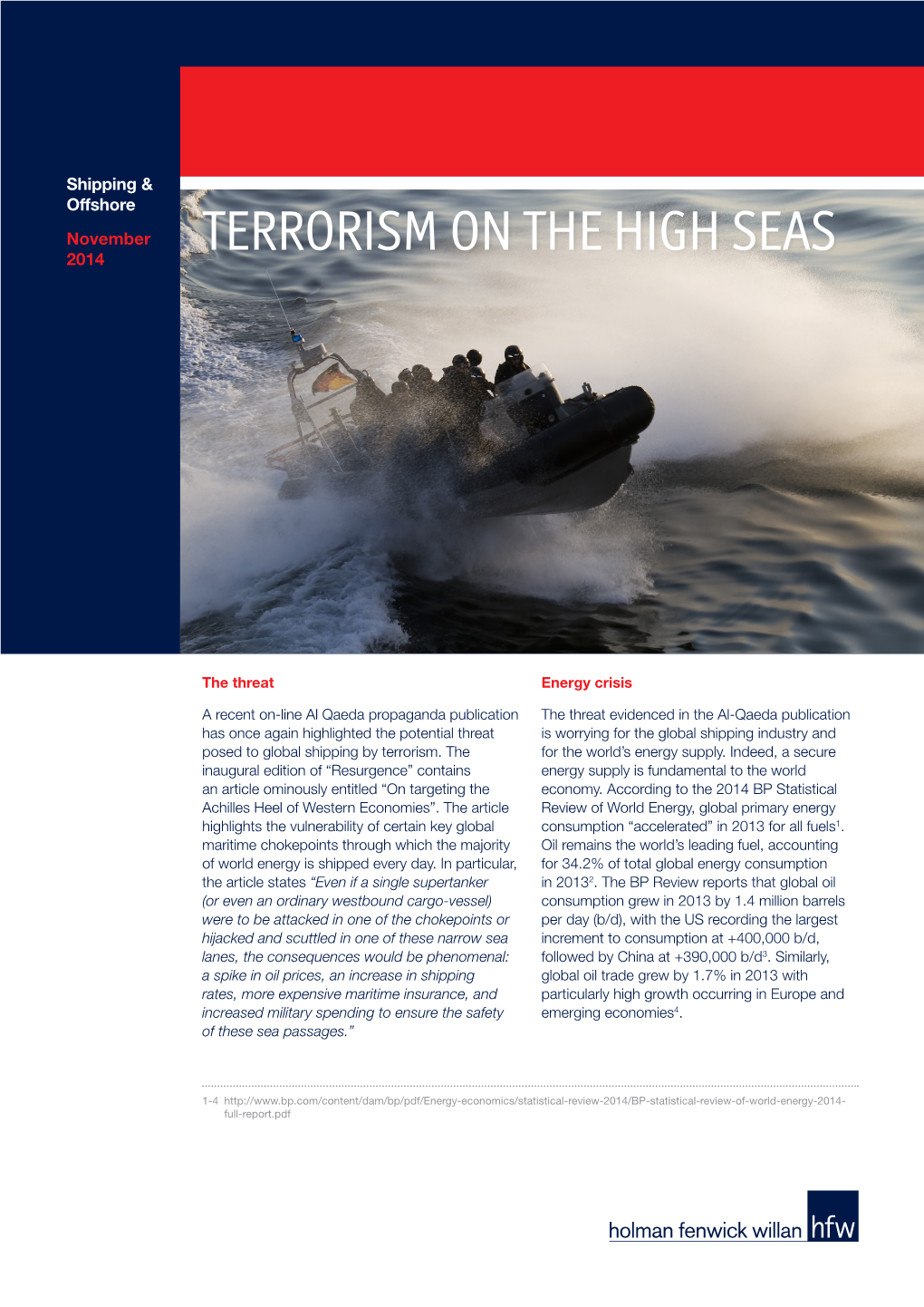 Terrorism on the High Seas 2014