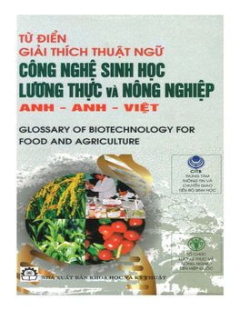 FAO Biotechnology Glossary in Vietnamese