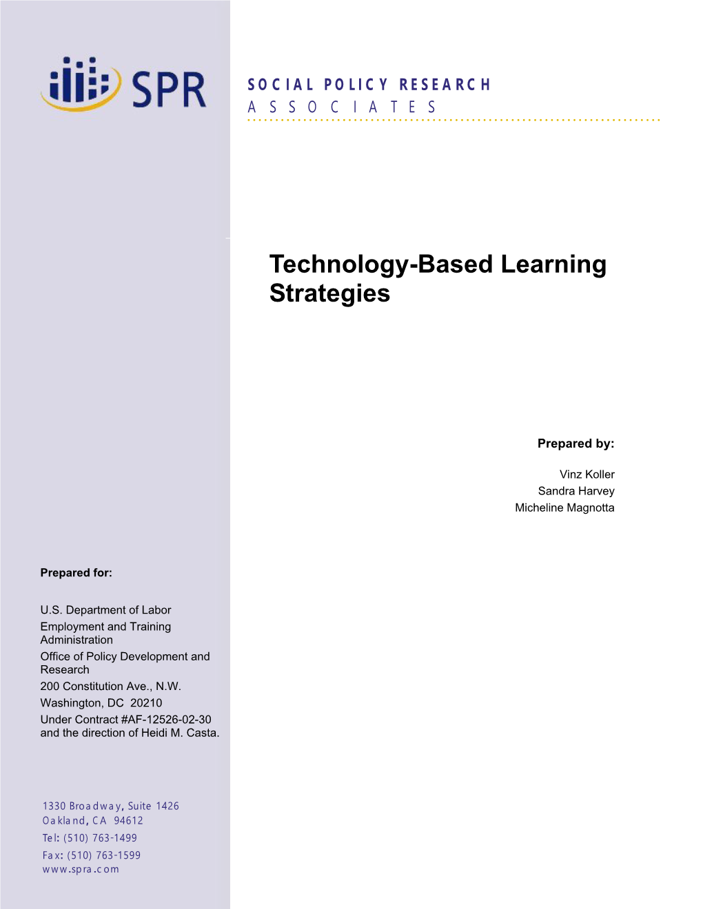 Technology-Based Learning Strategies