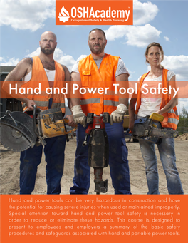 810 Hand and Power Tool Safety