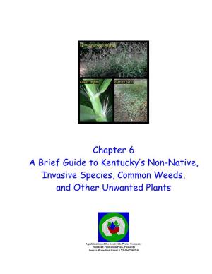 Kentucky Unwanted Plants