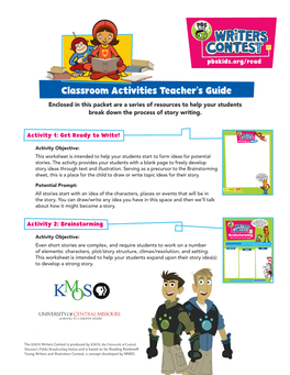 Classroom Activities Teacher's Guide