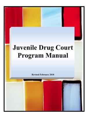 Juvenile Drug Court Program Manual
