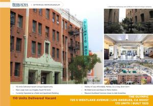 110 Units Delivered Vacant-Unique Opportunity  Variety of Uses-Affordable, Market, Co-Living, Short Term