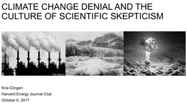 Climate Skepticism