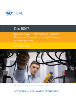 Doc 10057 Manual on Air Traffic Safety Electronics Personnel Competency-Based Training and Assessment