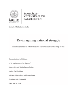 Re-Imagining National Struggle