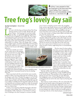 Tree Frog's Lovely Day Sail
