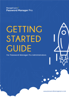 For Password Manager Pro Administrators