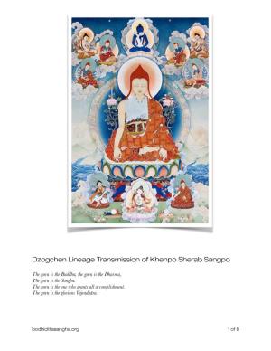 Dzogchen-Lineage-Prayer.Pdf