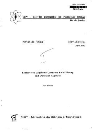 Lectures on Algebraic Quantum Field Theory and Operator Algebras