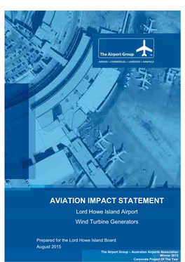 Aviation Impact Statement
