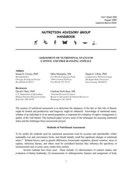 NAG FS008 99 Assessment-JONI FEB 24, 2002 MODIFIED.Pdf