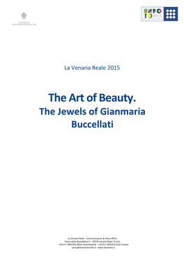 The Art of Beauty. the Jewels of Gianmaria Buccellati